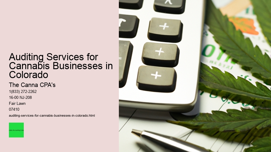Auditing Services for Cannabis Businesses in Colorado